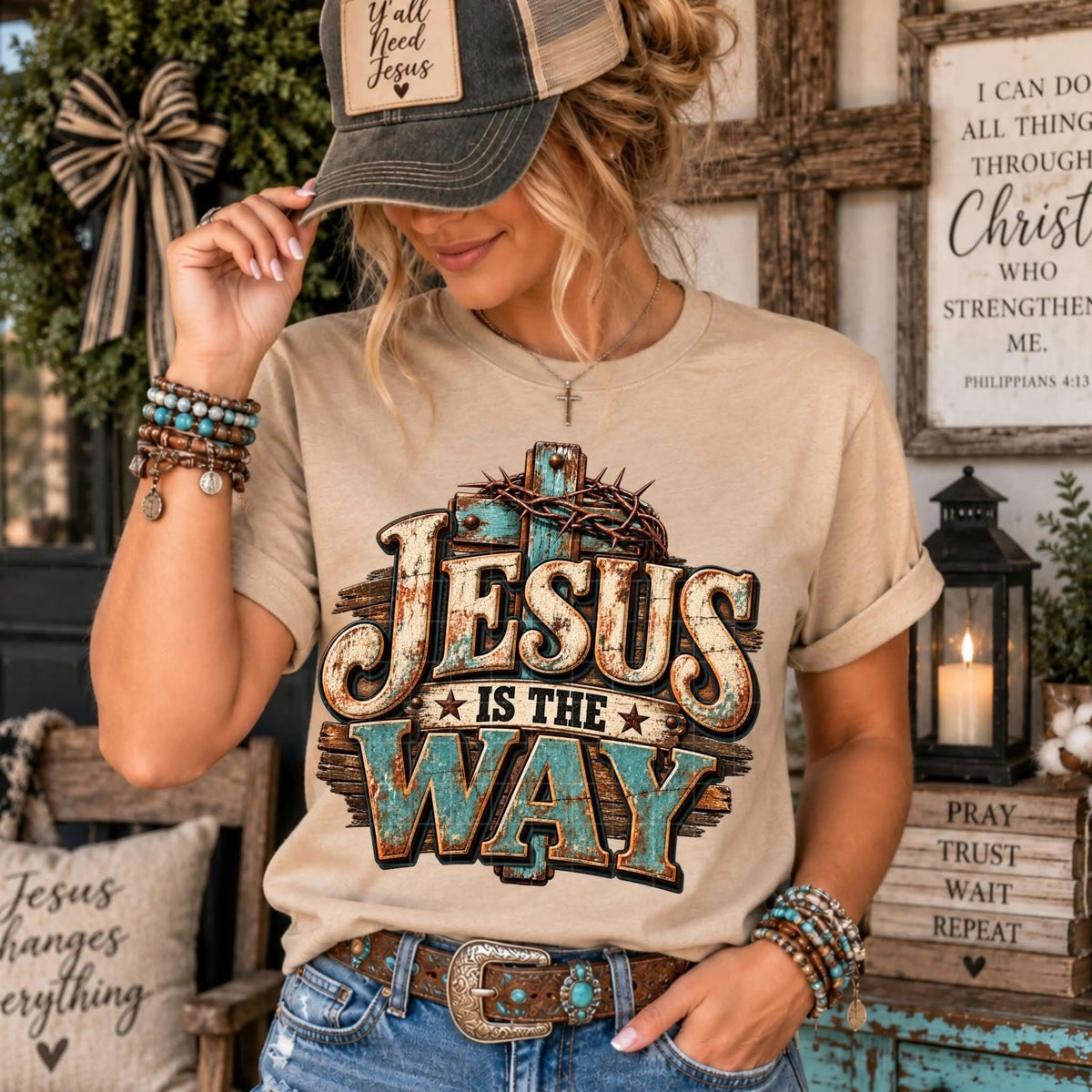 Jesus is the Way Graphic Tee