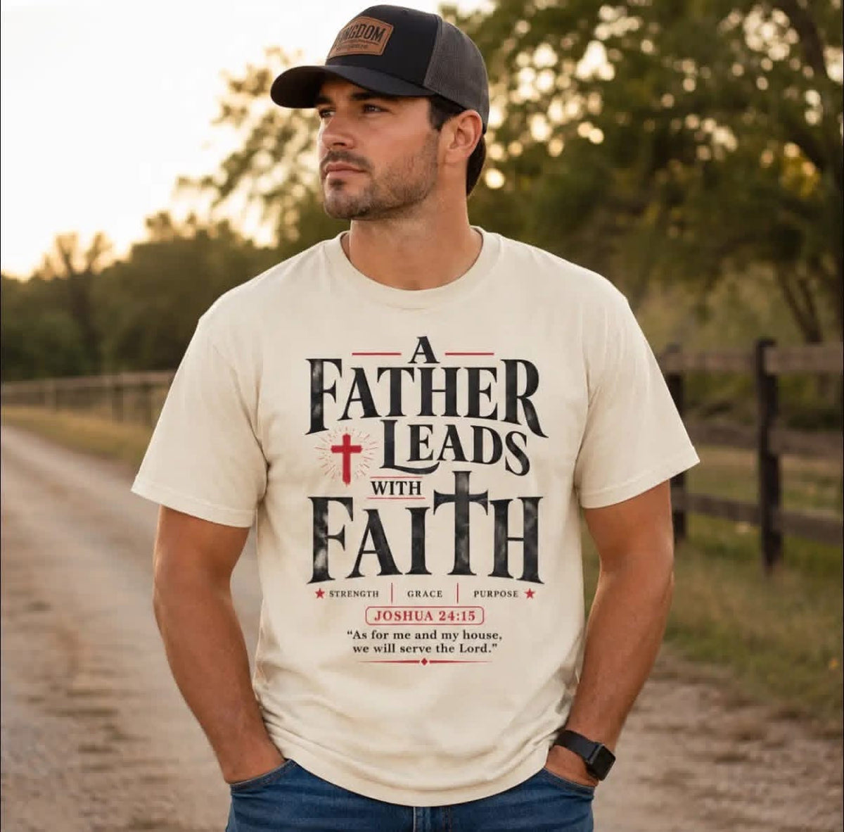 Father Leads With Faith