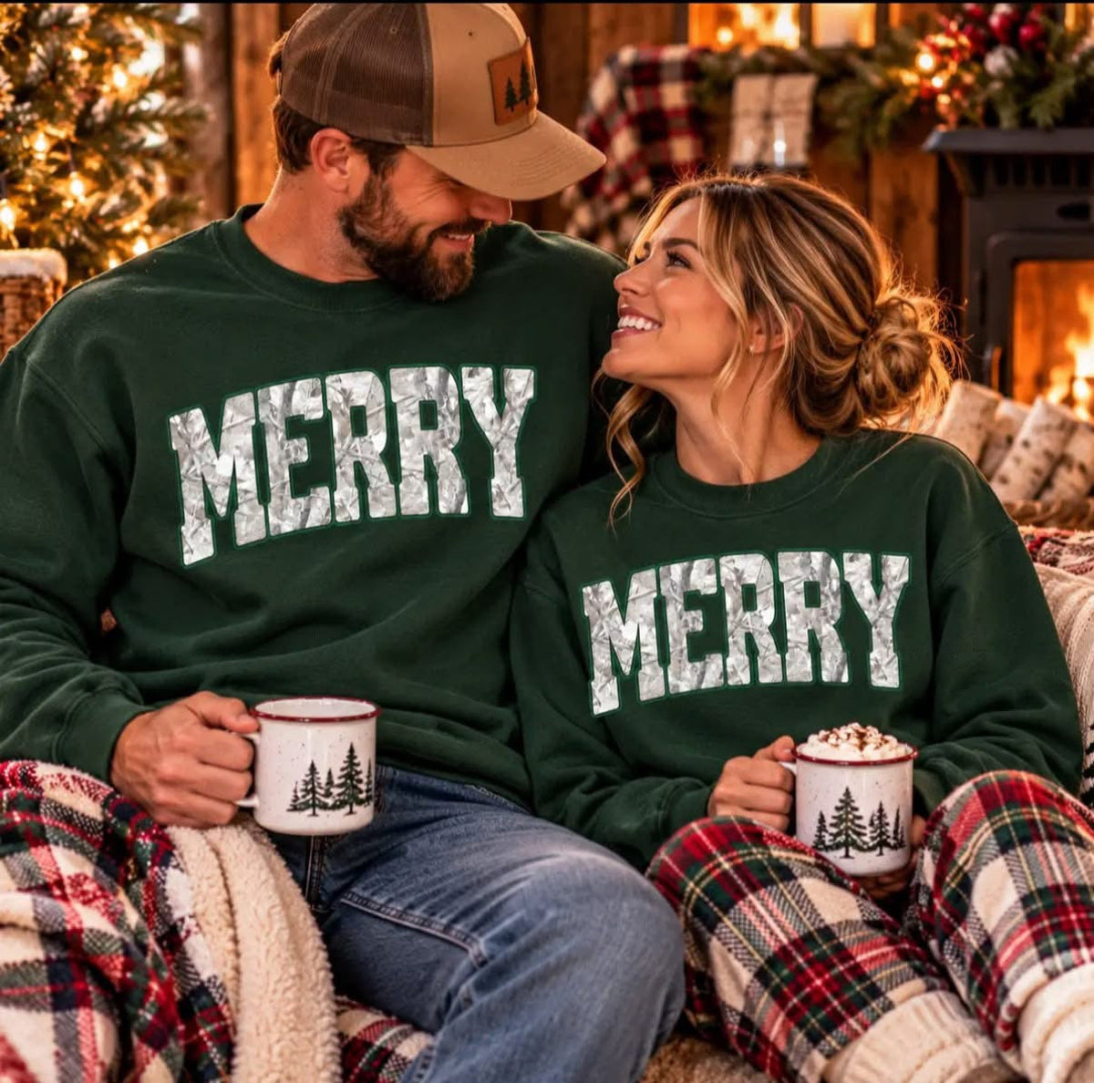 Merry Camo Sweatshirt