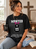 "Wanted: I Once was Lost" Graphic Tee