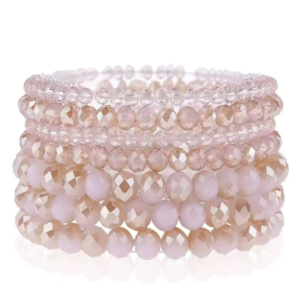 Light Pink Stackable Bracelets