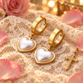 Heart Dangle Earrings