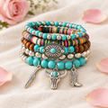 Western Bracelet Stack lifestyle photo